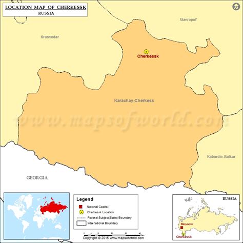 cherkessk location  cherkessk  russia map