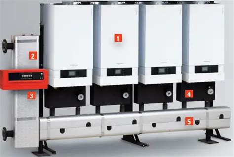 VIESSMANN VITODENS 200 W CASCADE Prefabricated Multiple Boiler System