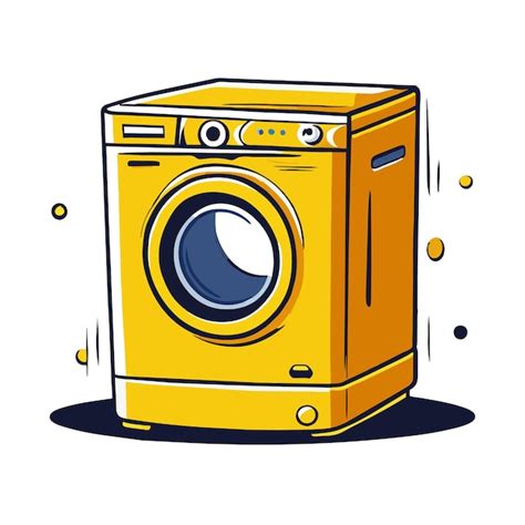 Premium Vector | Washing machine vector illustration