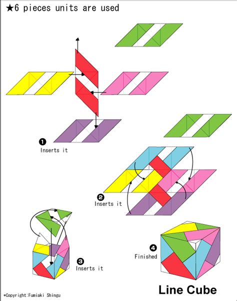 origami  cube instructions easy origami instructions  kids