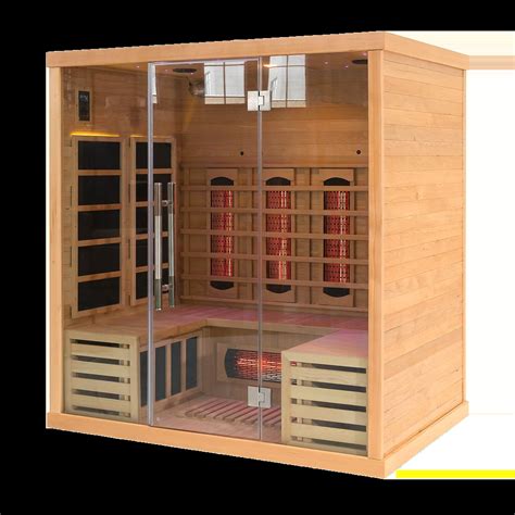 factory direct sale  person indoor full spectrum infrared sauna smartmak