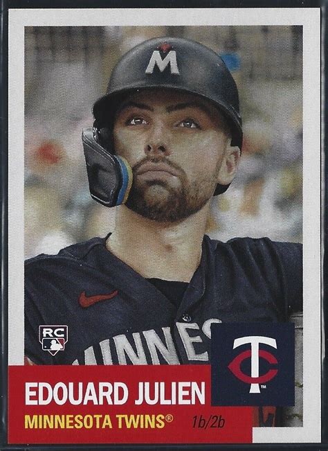 2023 Topps Mlb® Living Set® 688 Edouard Julien Rookie Minnesota Twins