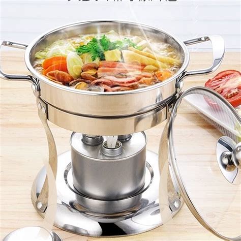 Chafing Dish Chafing Dish Stainless Chaffing Dish Food Warmer Round Takeaway Self Service Hot