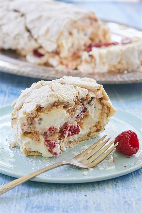 Hazelnut And Raspberry Roulade Gemma’s Bigger Bolder Baking