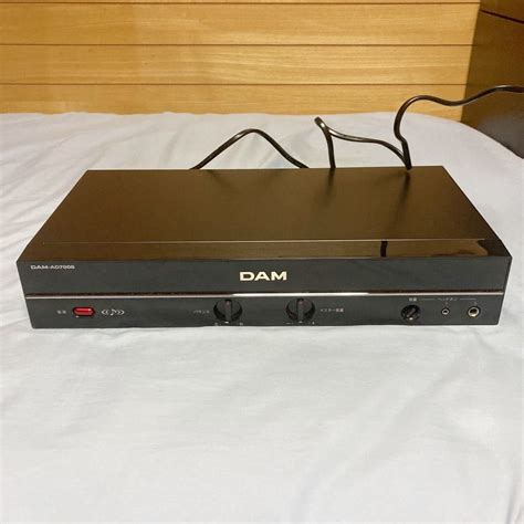 【やや傷や汚れあり】dam Ad7000② パワーアンプ 第一興商 Dam ダム カラオケ Joysound ジョイサウンド ジョイパッド