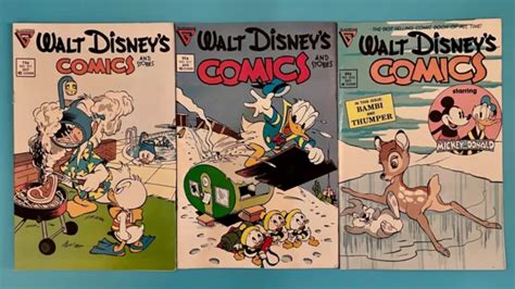 Walt Disneys Comics And Stories 511 517 533 1986 1987 Gladstone Eur 1