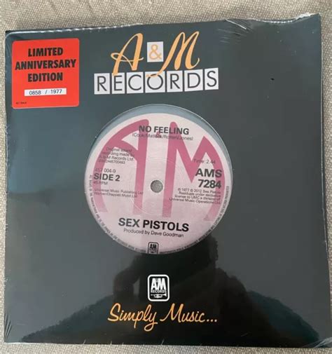 SEX PISTOLS GOD Save The Queen Numbered 7 Vinyl Wrong Colour Label See Photo EUR 99 99