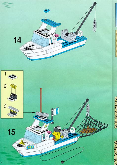 Lego Instructions For Set Deep Reef Refuge Town Divers