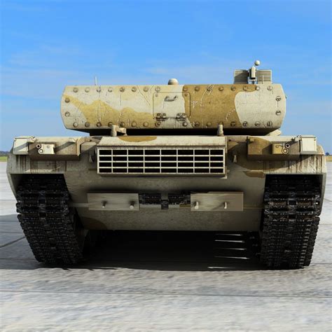 Tanque De Batalla Principal T 95 Russin 2 Modelo 3D 199 3ds C4d