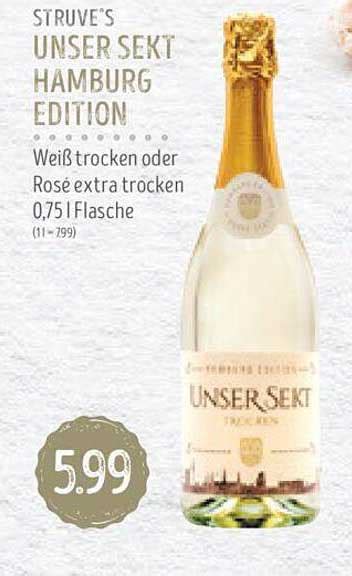 Struve S Unser Sekt Hamburg Edition Angebot Bei Edeka Struve