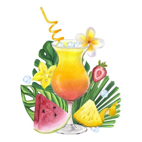 Tropical Fruit Drink Images Free Download On Freepik