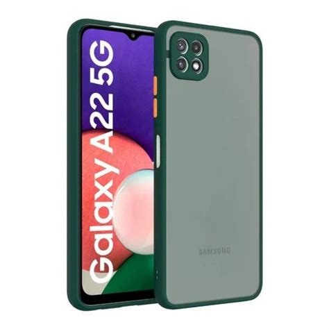 Frosted Smoke Cover For Samsung Galaxy A22 5g Camera Protection Phone Case At Rs 150 00