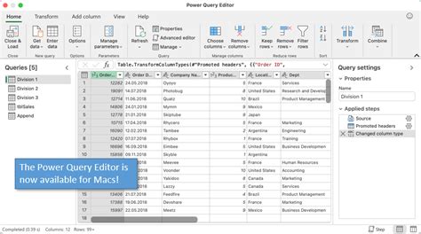 Excel Update Power Query Editor For Mac Excel Campus