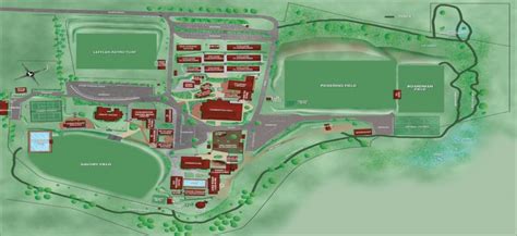 Thomas College Campus Map