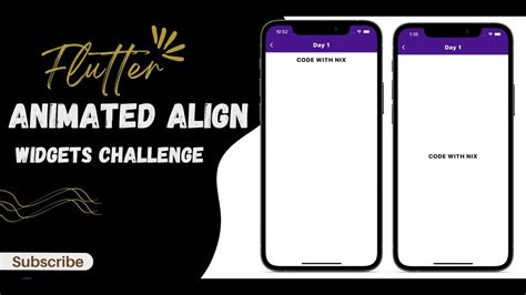 Flutter Widget Challenge Animated Align Speed Code Code With