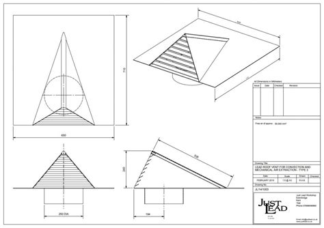 Louvered Roof Vent Mm Just Lead Workshop Suppliers Of