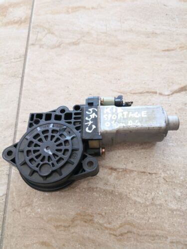 Kia Sportage Right Rear Windows Regulator Motor Ebay