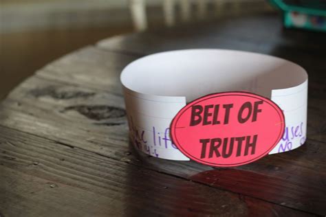 Belt Of Truth Older Belt Of Truth Armor Of God Lesson Truth