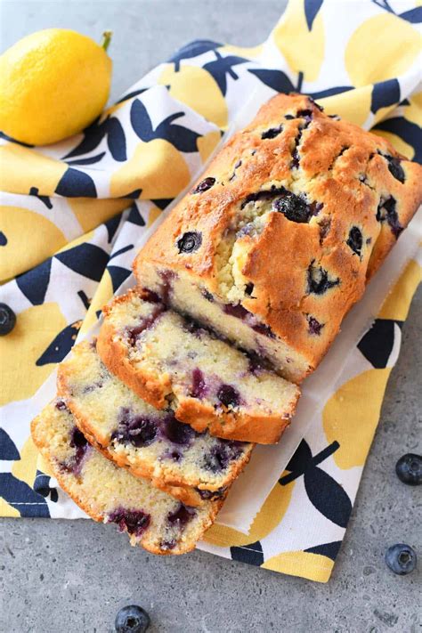 Lemon Blueberry Pound Cake Loaf Recipe Cart