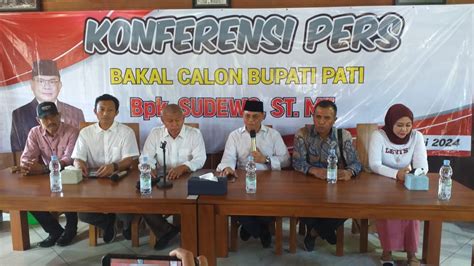 Sudewo Resmi Daftarkan Diri Sebagai Balon Bupati Pati Dan Dikawal