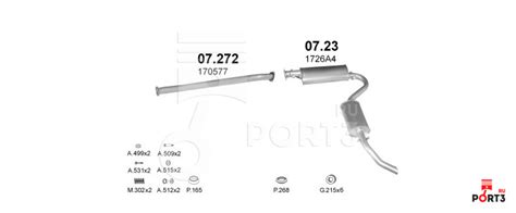 POLMO00810 Система выпуска ОГ POLMOSTROW - описание, фото, аналоги