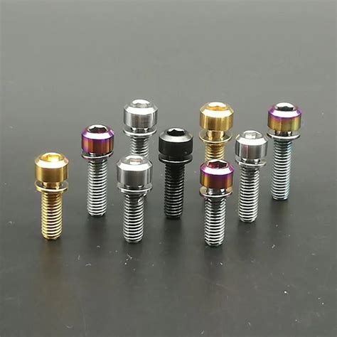 M5x16mm M5X18mm M5x20mm винты болты Ti титановый болт для руля ...