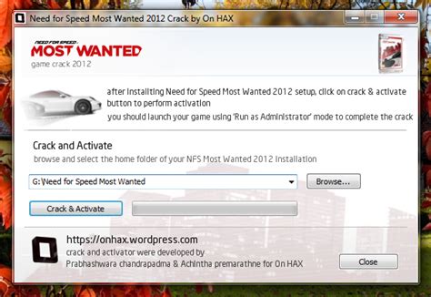 Need for Speed Most Wanted 2012 Crack & Update v1.3
