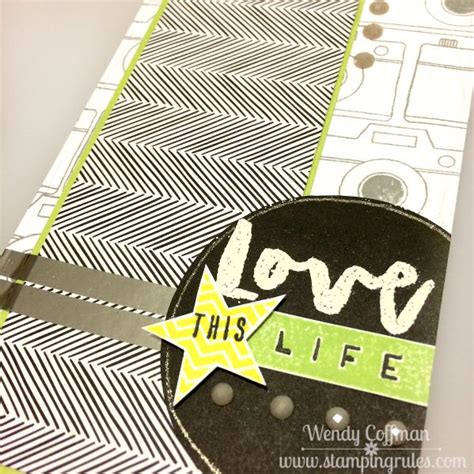 Stamping Rules Day 219 Love This Life Card