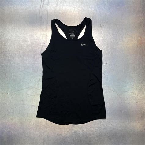 Donating 10 18 Black Nike Dri Fit Workout Tank Depop