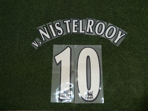 Font V Nistelrooy Premier League White Nameset Fansport Vn