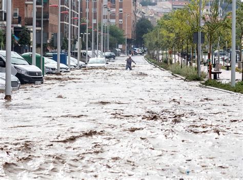 España sufre lluvias torrenciales por fenómeno meteorológico DANA