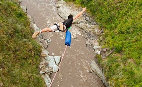 Bungee Jumping Baños Ecuador - BucketListEc Travel