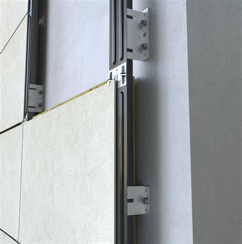 VM System For installing ventilated Neolith façades