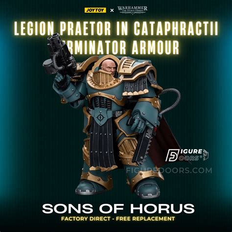 Pre Order Figure Joytoy Warhammer 40k Sons Of Horus Legion Praetor In