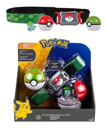 Pokemon Cinturon Entrenador Con Pokebolas Bulbasaur Cuotas Sin Inter S