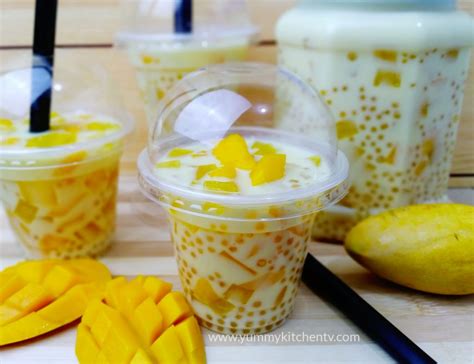 Mango Jelly Drink - Yummy Kitchen