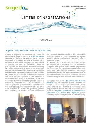 Calaméo Lettre mensuelle d informations Sogedo n12