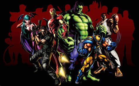 Marvel Vs Capcom 3 Logos