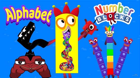 Numberblocks Alphabet Lore Colourblocks Eating Simulation Puzzle