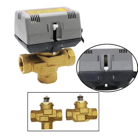 Htw V Fcu Brass Motorized Zone Valve Spdt Spst Dn Dn Voltage