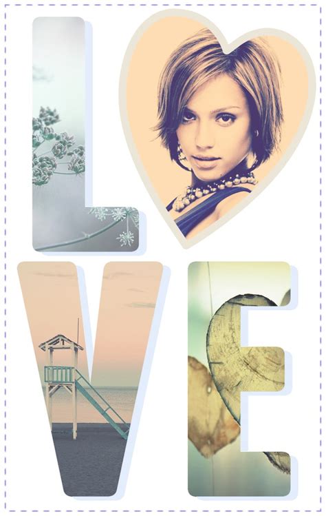 LVE Romantic Collage Photo Frame Effect Pixiz