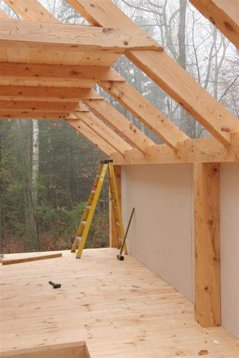 Knee Wall Timber Framing Building A Small House House Exterior