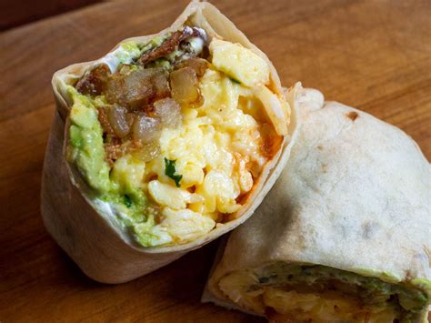 bacon egg  cheese breakfast burrito recipe