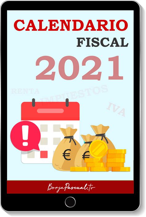 Guía Calendario fiscal 2021 Borja Pascual TV