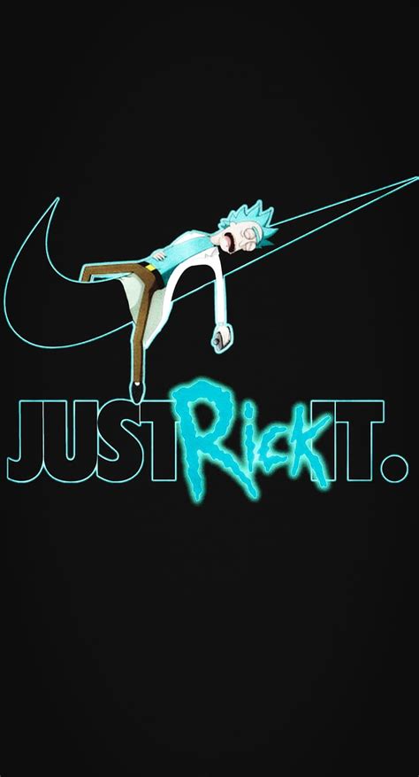 Rick And Morty Nike Wallpaper