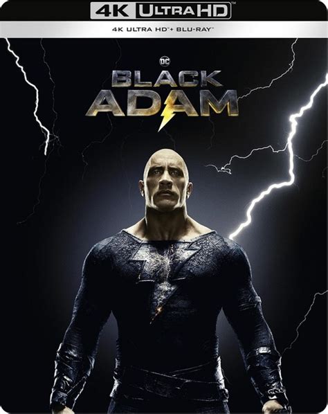 Black Adam 4k Ultra Hd Blu Ray Steelbook 4k Blu Ray