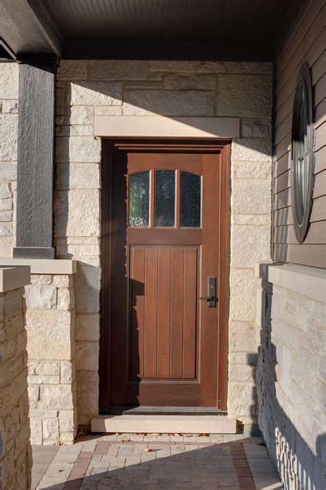 Single Side Entry Door 304 McArthur - Classic Front Wood Entry Door In