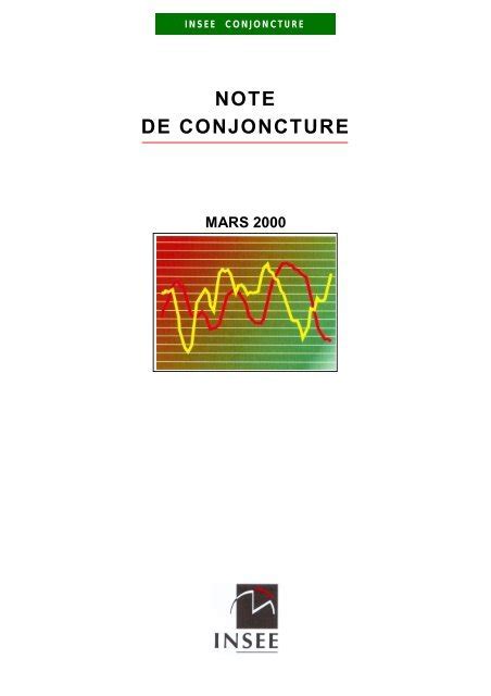 Note De Conjoncture Mars Epsilon Insee