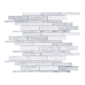 Modket White Calacatta Marble Stone Aluminum Metallic Metal Etsy