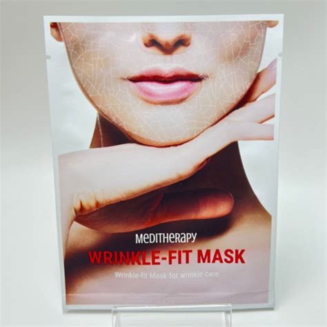 MEDITHERAPY Коллагеновая тканевая маска сетка Wrinkle Fit Mask купить ...